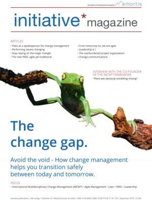 The change gap - initiative*magazine #11 (English edition)