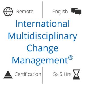 Getting ready for the certification: International Multidisciplinary Change Management – IMCM<sup>®</sup> (Online)